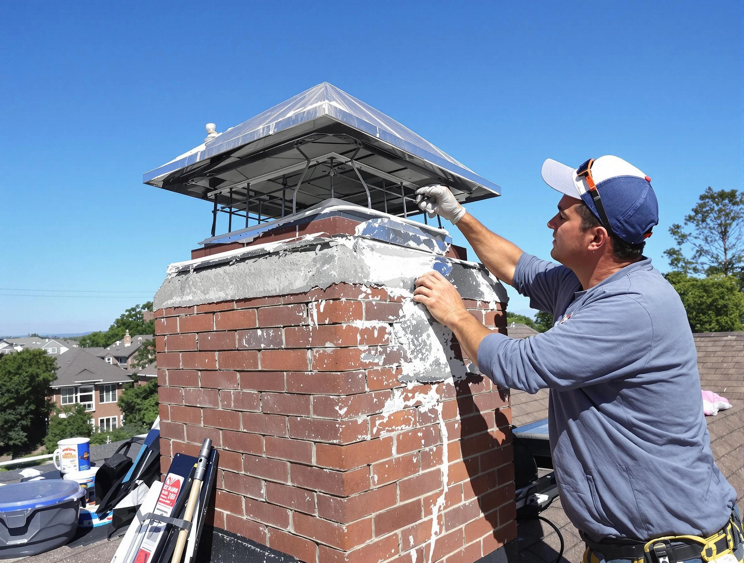 Chimney Crown Services service in Lovejoy, GA