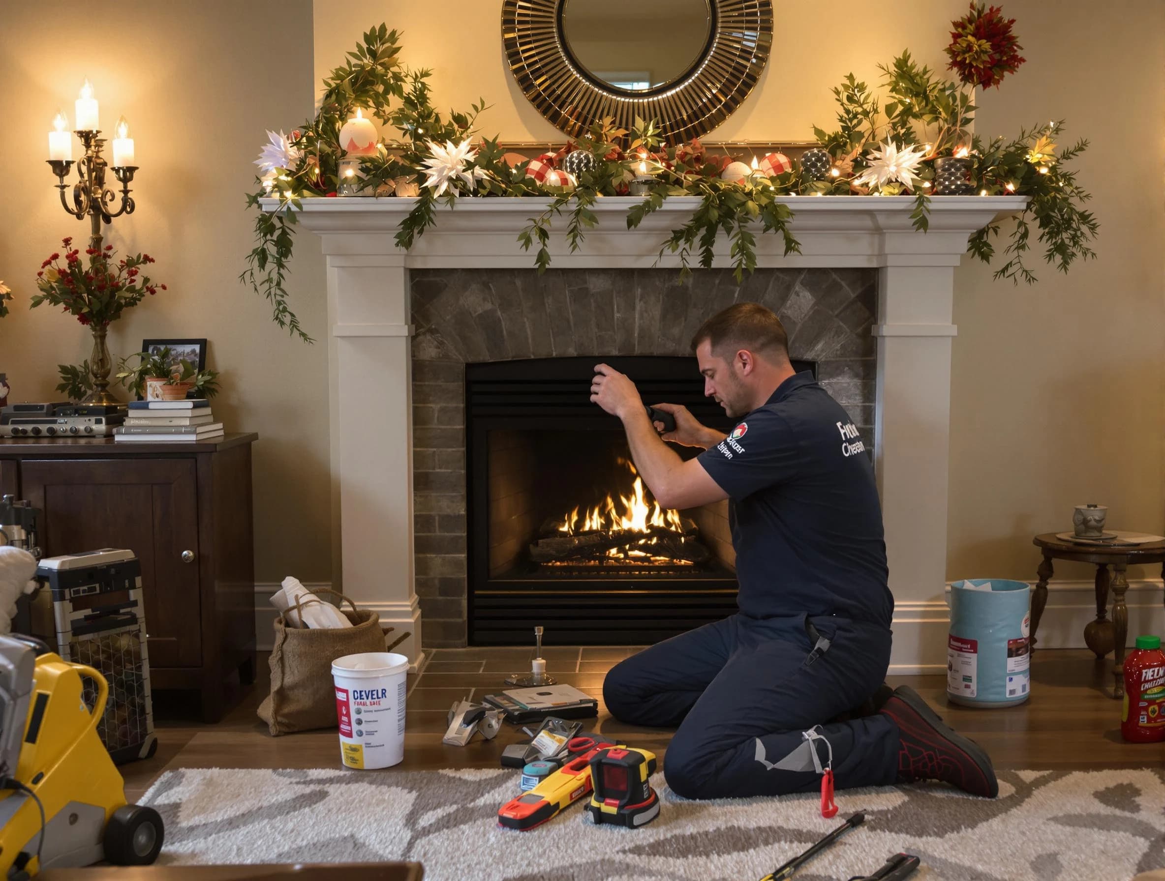 Lovejoy Chimney Sweep offering fireplace maintenance services in Lovejoy, GA