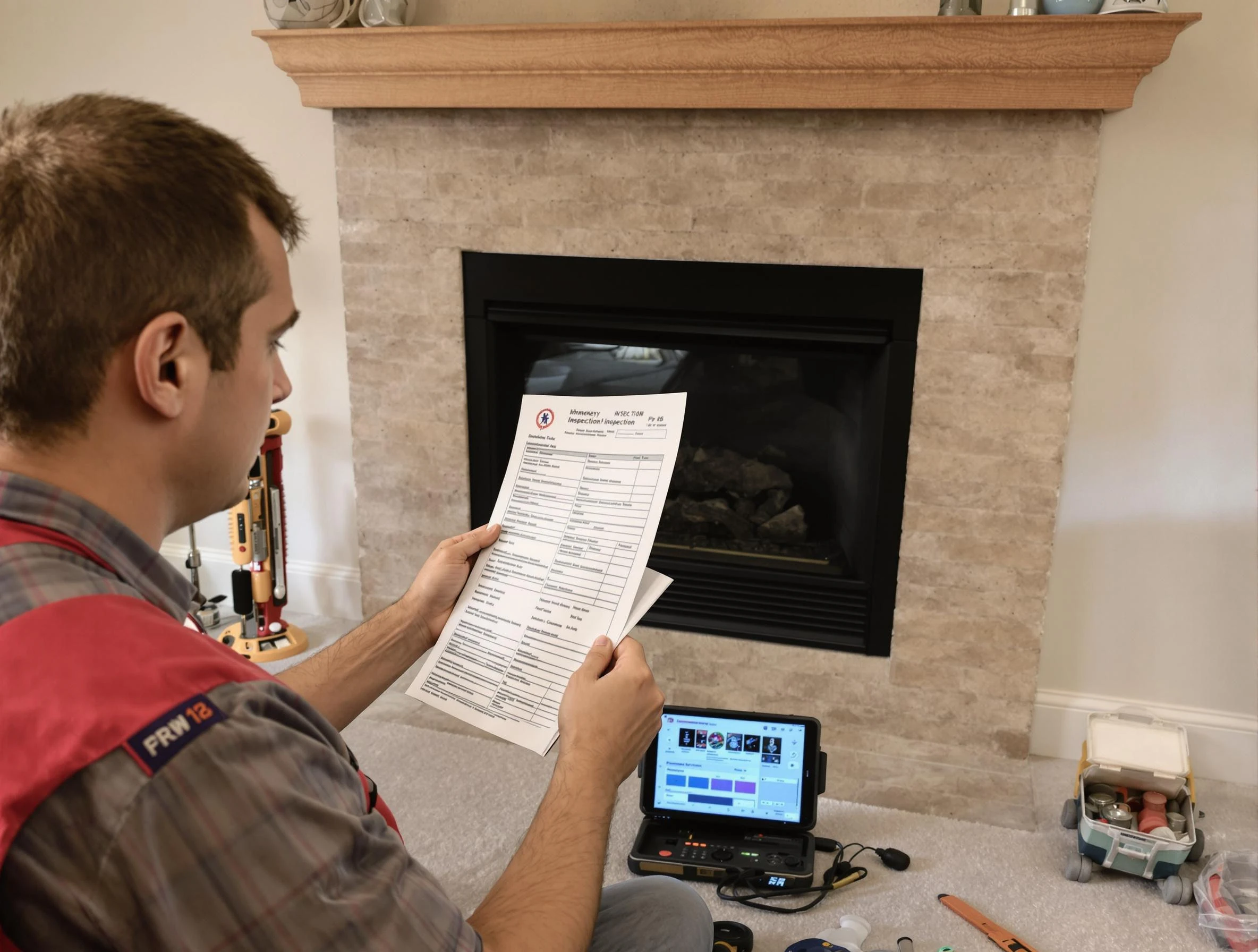 Thorough chimney inspection by Lovejoy Chimney Sweep in Lovejoy, GA